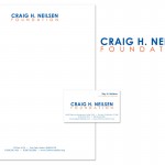 craig h. neilsen foundation - logo & stationery set
