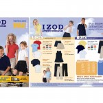 izod for bonton - catalog & all back to school marketing collateral