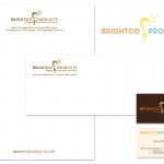 brightco products - logo & stationery set