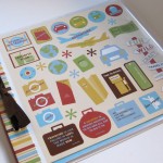 moments2go - all-in-one mailable scrapbook - stickers