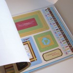 moments2go - all-in-one mailable scrapbook - photo frames & borders