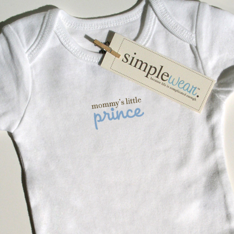 prince baby onesie