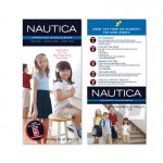 nautica for macy's - flyer & all back to school marketing collateral
