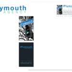 the plymouth agency - logo & stationery set