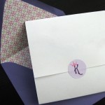 A whimsical, pink and purple custom fairy princess themed birthday party invitation.